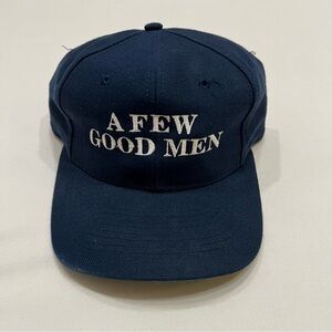 Vintage 90s Movie Promo Hat Collectible A Few Good Men Cruise Nicholson Snapback
